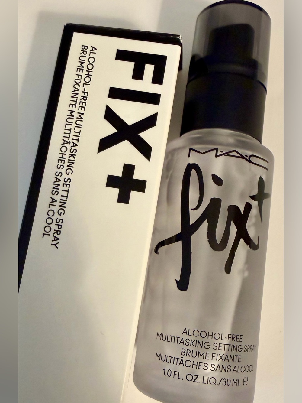 MAC Cosmetics Fix+ Alcohol-Free Setting Spray — Clear NIB